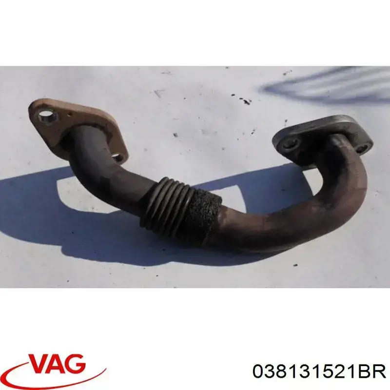 Шланги і трубки системи рециркуляції VAG 038131521BR ціна, від 16.76 USD