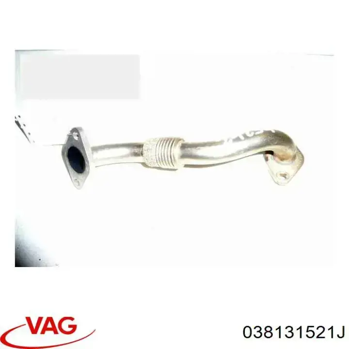 Купити 038131521J VAG Патрубок системи рециркуляції ОГ EGR