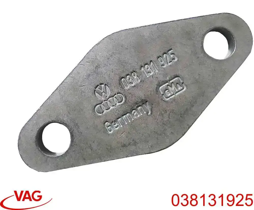 038131925 VAG Кришка клапана реціркуціі ОГ / EGR