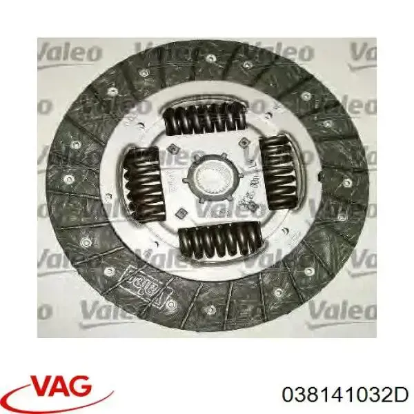 Диск зчеплення 038141032DX VAG