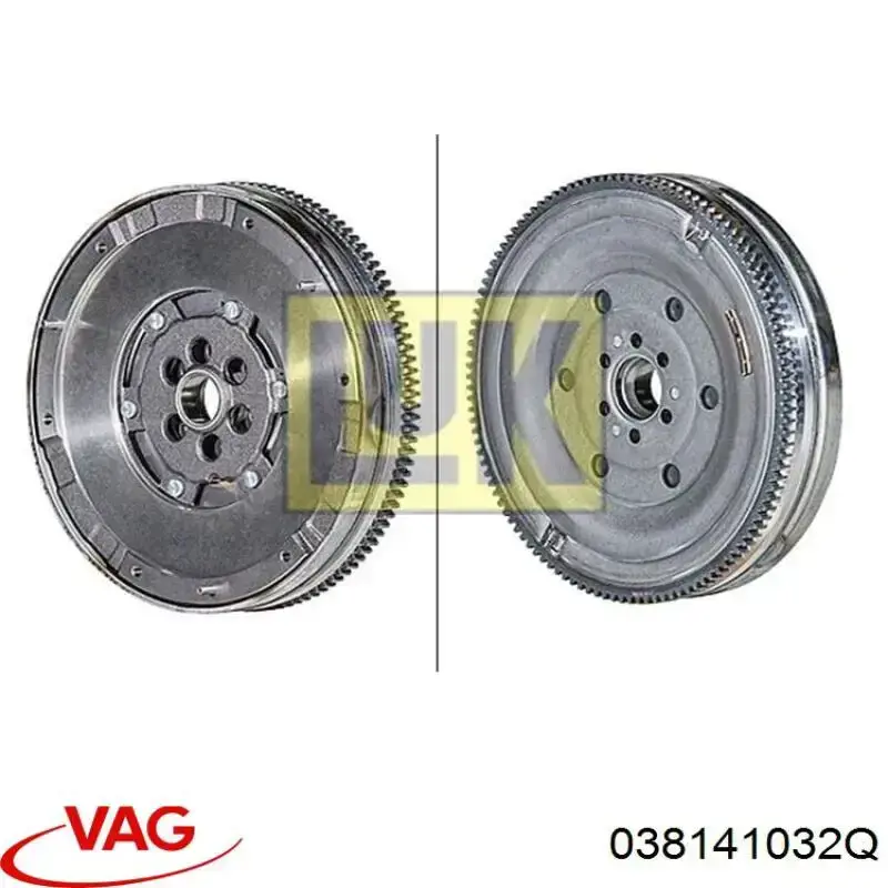 Купити 038141032QV VAG Диск зчеплення