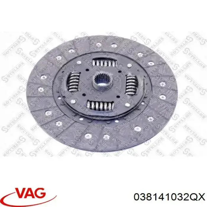 Купити 038141032QX VAG Диск зчеплення