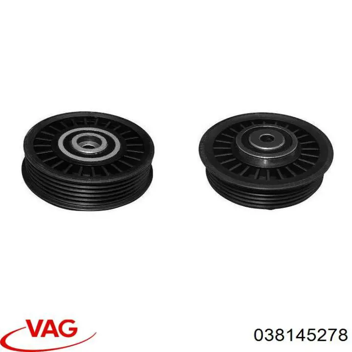 038145278 VAG Ролик приводного ременя, паразитний