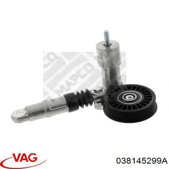 Купити 038145299A VAG Амортизатор натягувача приводного ременя