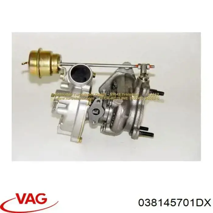Турбіна 038145701DX VAG