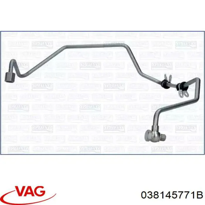 Трубка/шланг подачі масла до турбіни VAG 038145771B ціна, від 44.91 USD