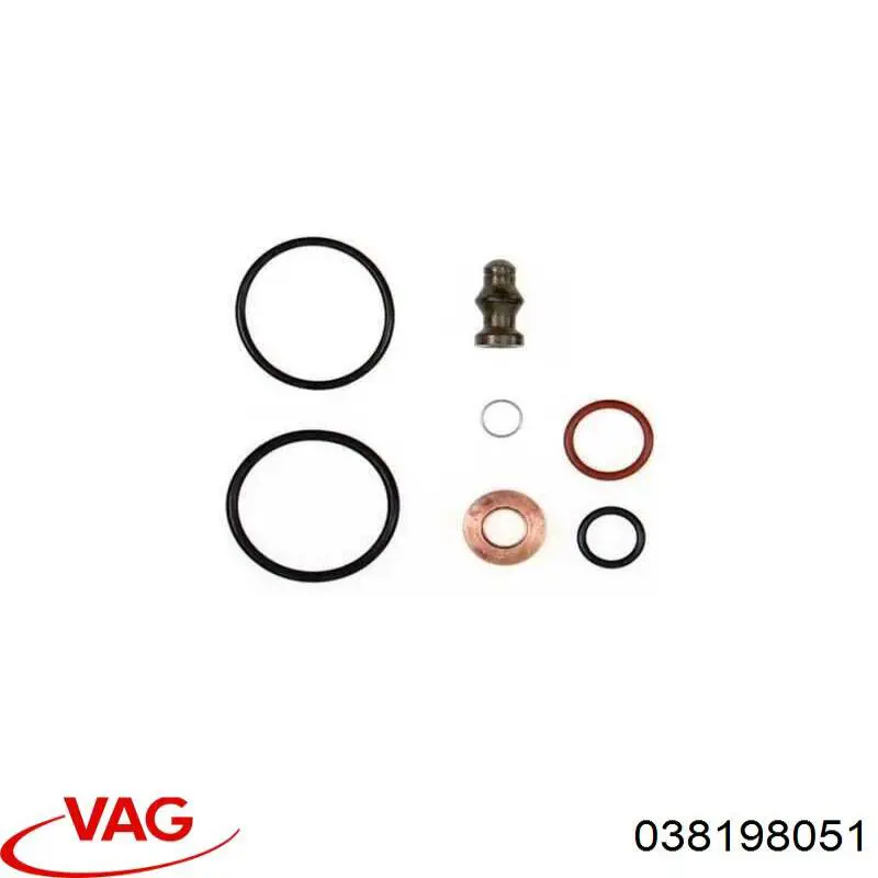 Форсунки (ремкомплект) VAG 038198051 ціна, від 15.17 USD