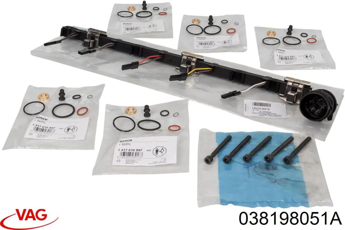 Форсунки (ремкомплект) VAG 038198051A ціна, від 14.24 USD