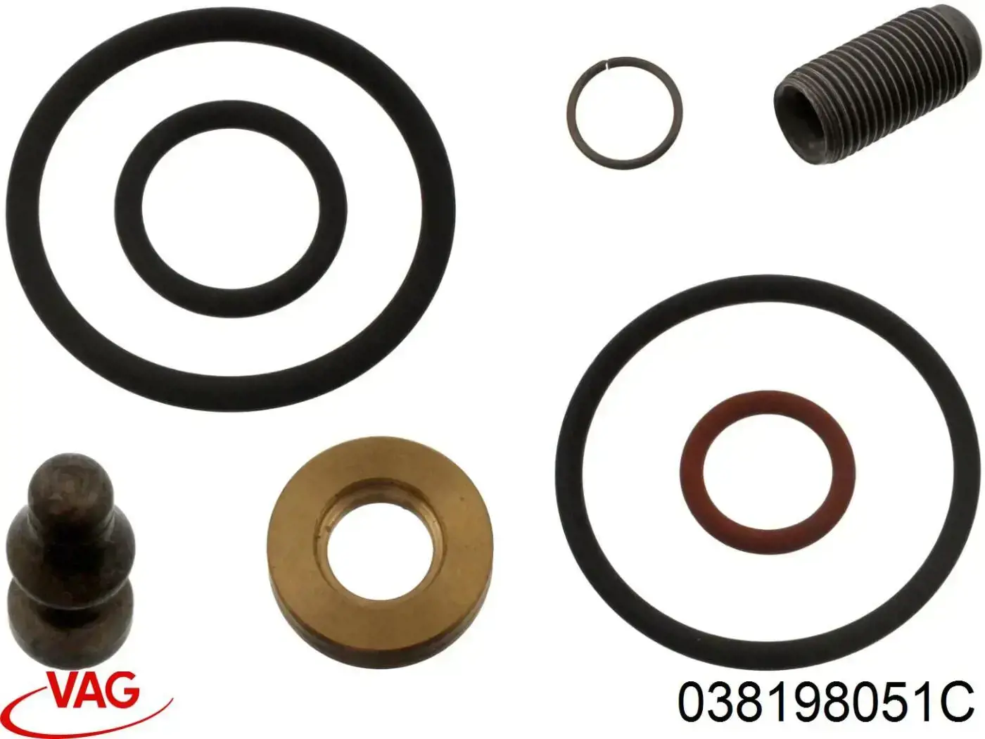 Ремкомплект форсунок 038198051C VAG