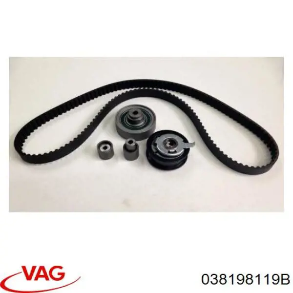Комплект ГРМ VAG 038198119B ціна, від 136.86 USD
