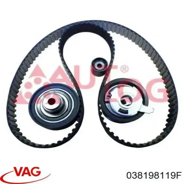 Комплект ГРМ 038198119F VAG