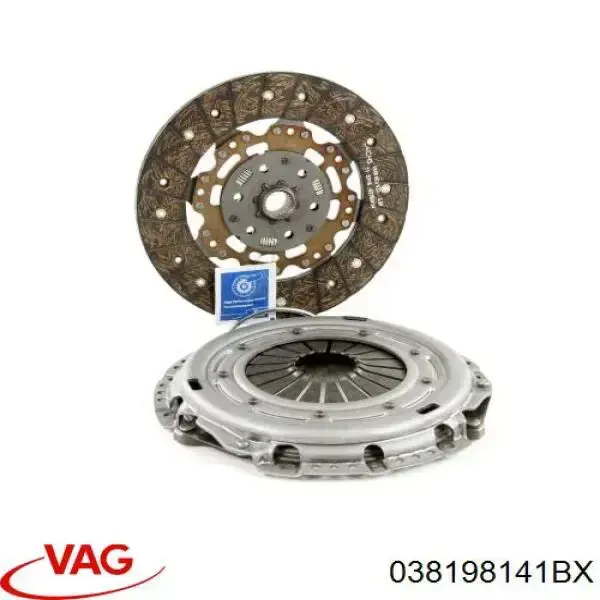 Комплект зчеплення  VAG 038198141BX