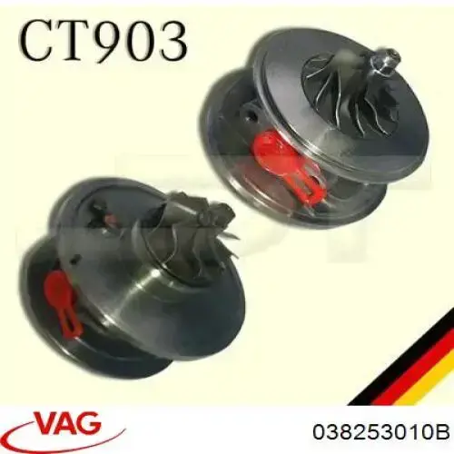 Купити 038253010B VAG Турбіна