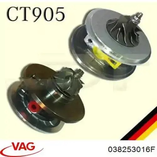 038253016F VAG турбіна