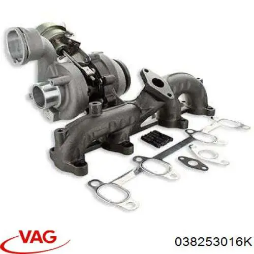 Турбокомпресор VAG 038253016K