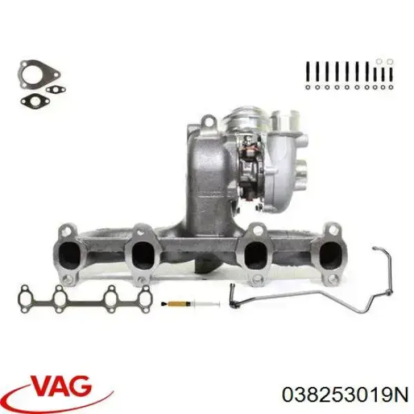 Турбіна VAG 038253019N ціна, від 151.99 USD