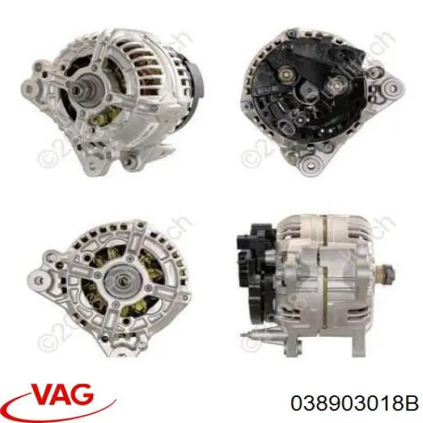 Генератор VAG 038903018B ціна, від 144.02 USD