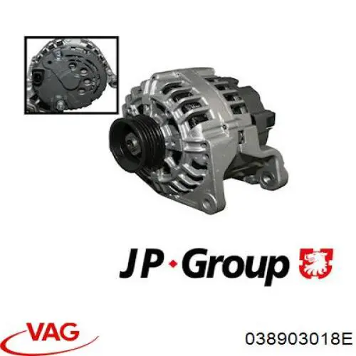 Генератор VAG 038903018E ціна, від 69.44 USD