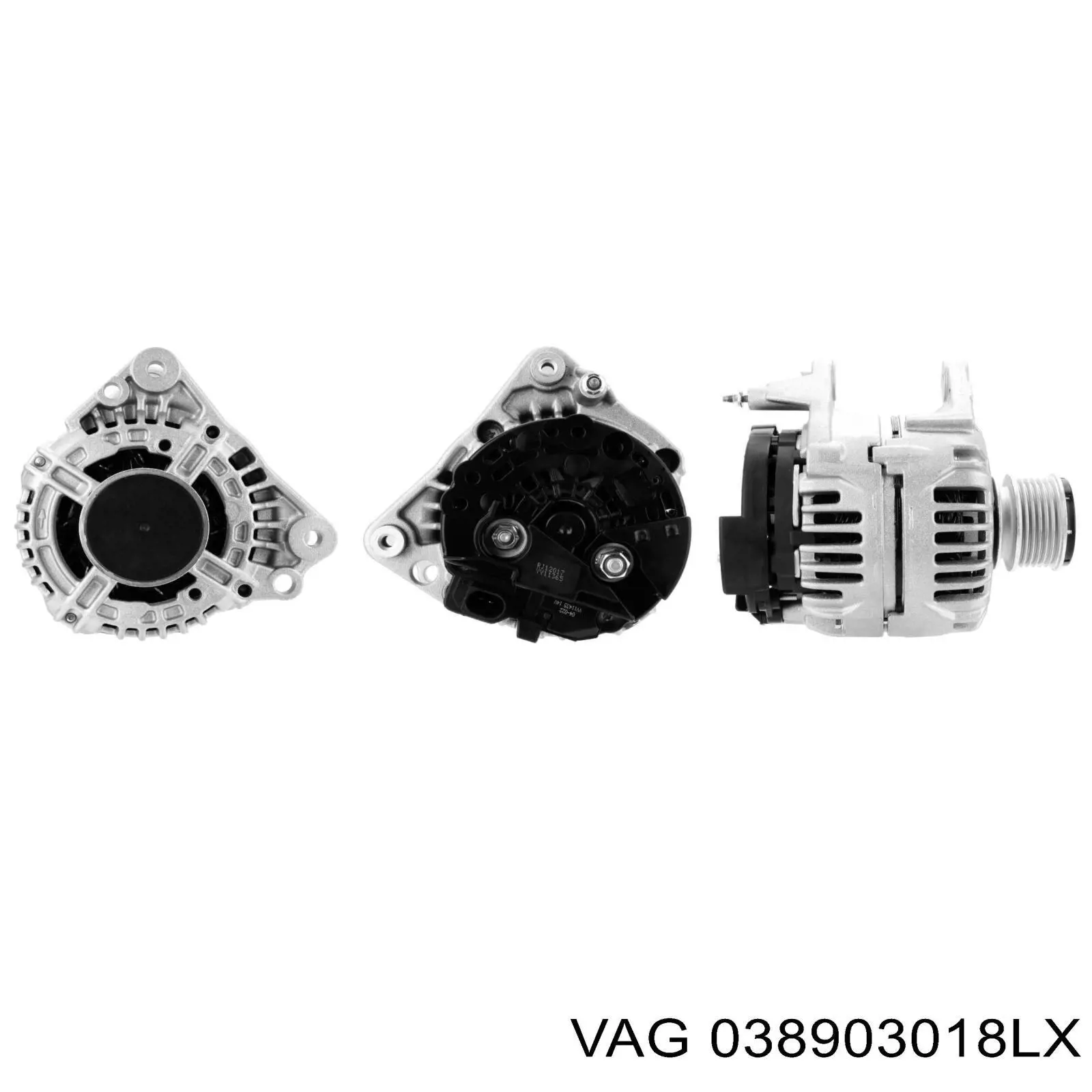 038903018LX VAG Авто генератор