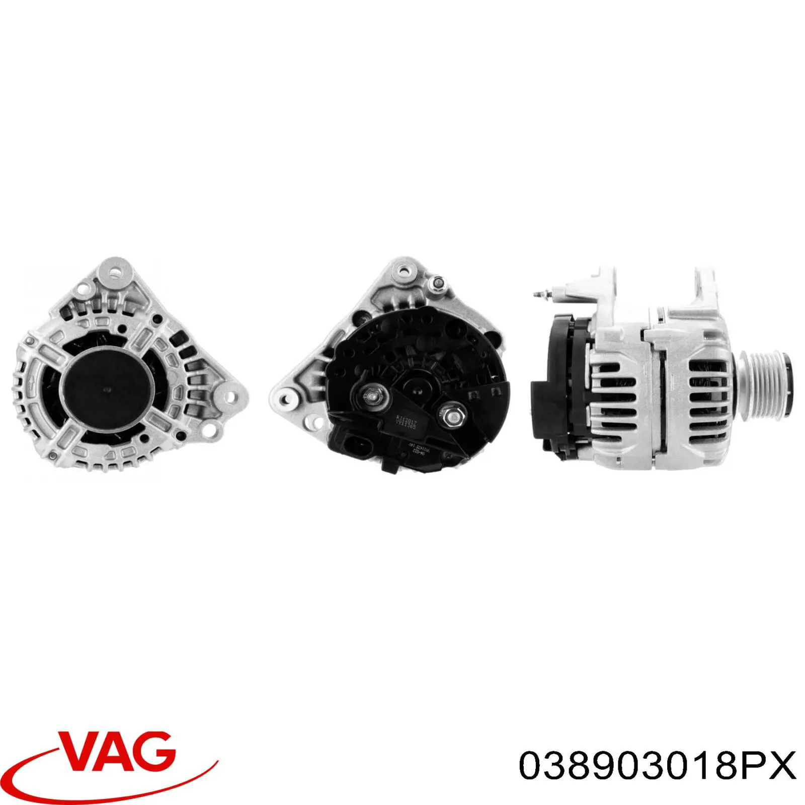Генератор 038903018PX VAG