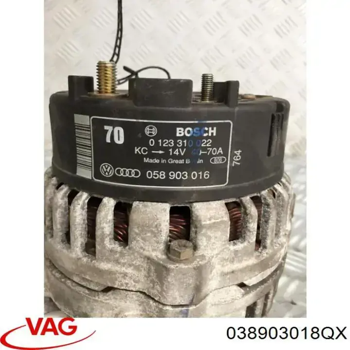 Купити 038903018QX VAG Генератор