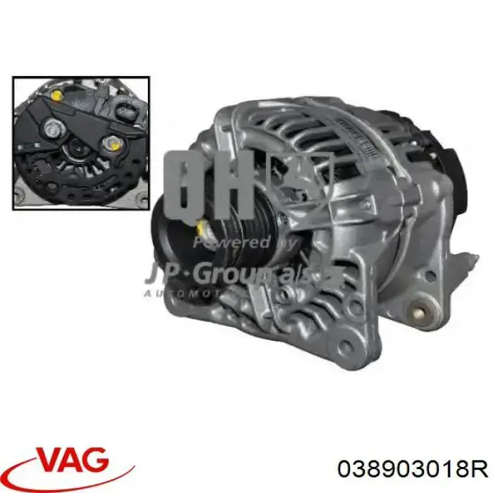 Купити 038903018R VAG Генератор