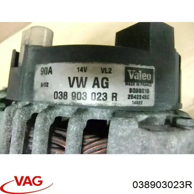Купити 038903023R VAG Генератор