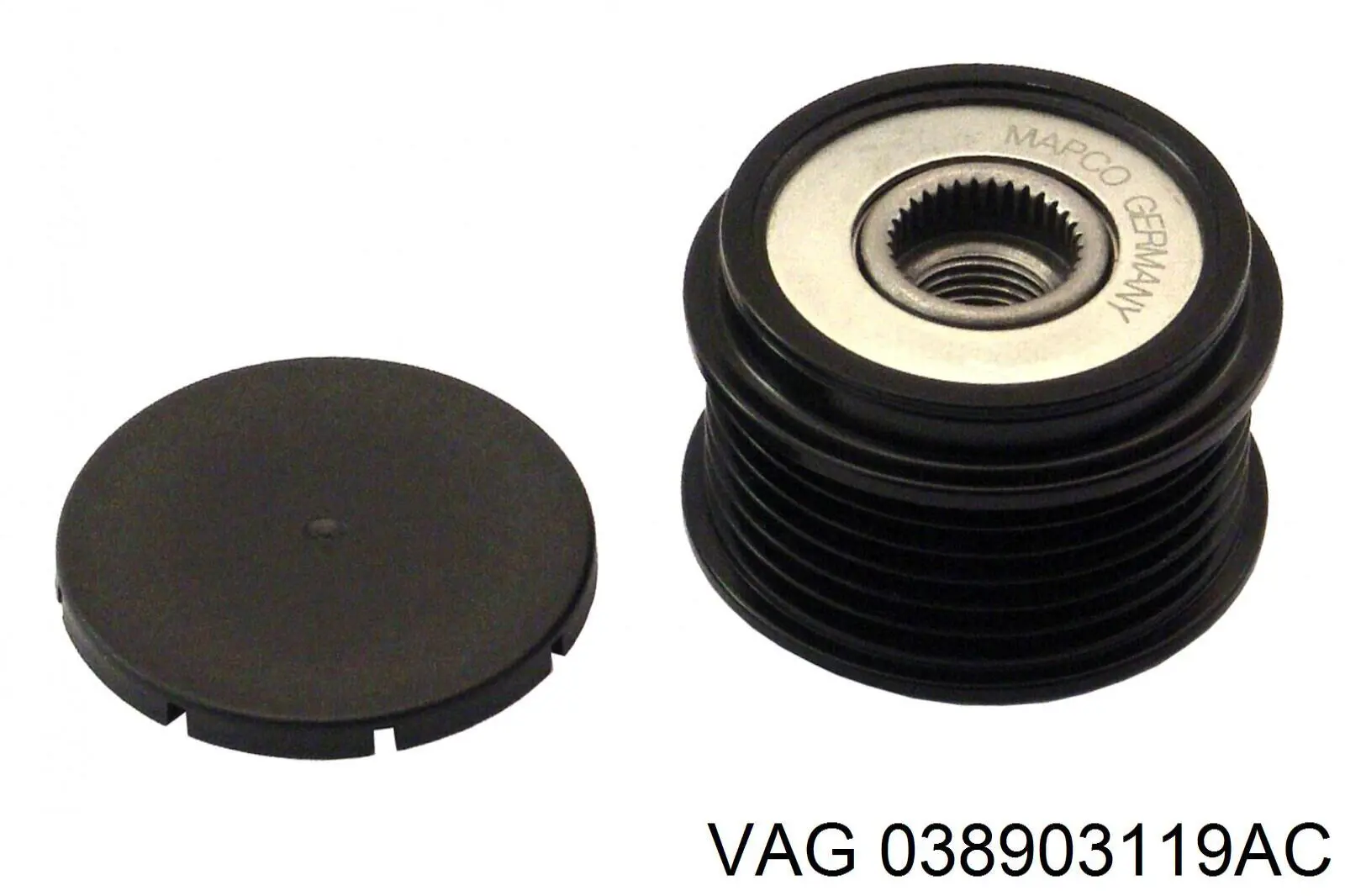 Купити 038903119AC VAG Шків генератора
