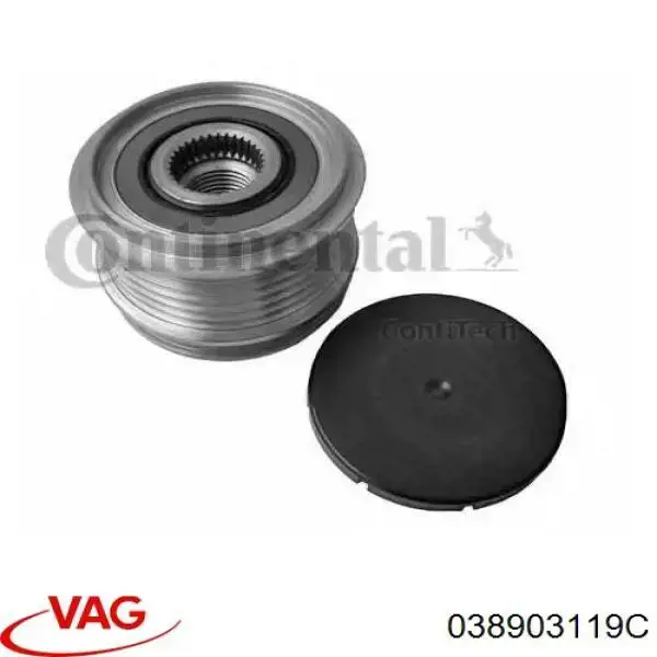 Купити 038903119C VAG Шків генератора