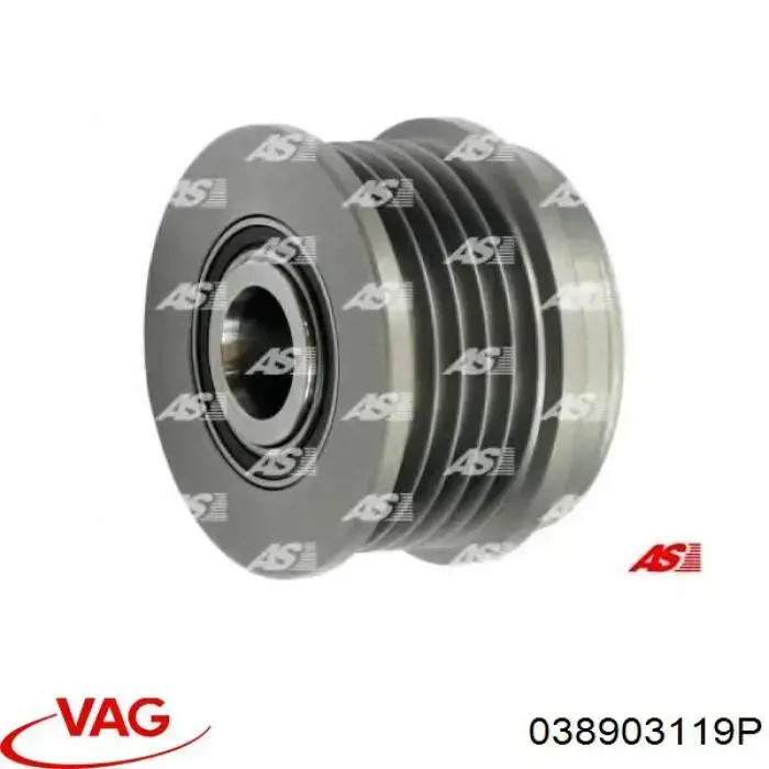 Купити 038903119P VAG Шків генератора