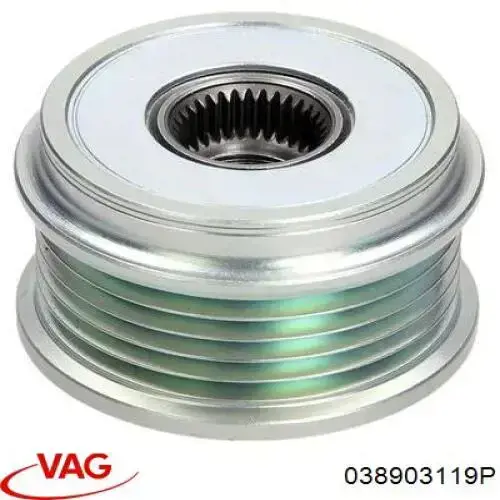 Інерційний шків VAG 038903119P ціна, від 34.40 USD