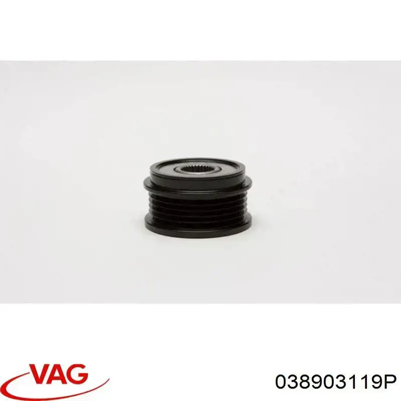 Шків генератора 038903119P VAG