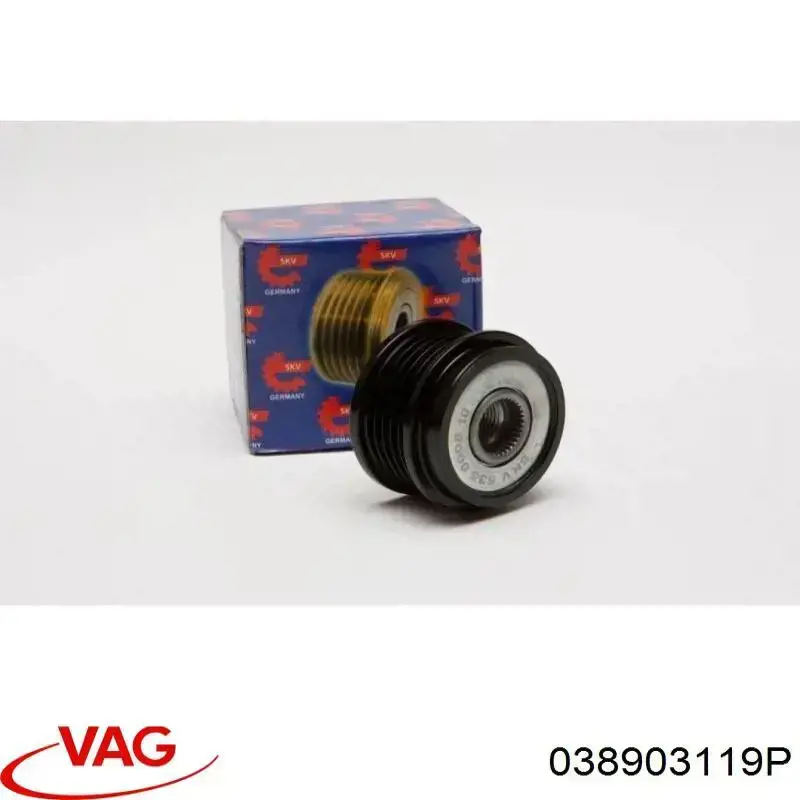 Інерційний шків VAG 038903119P ціна, від 34.40 USD