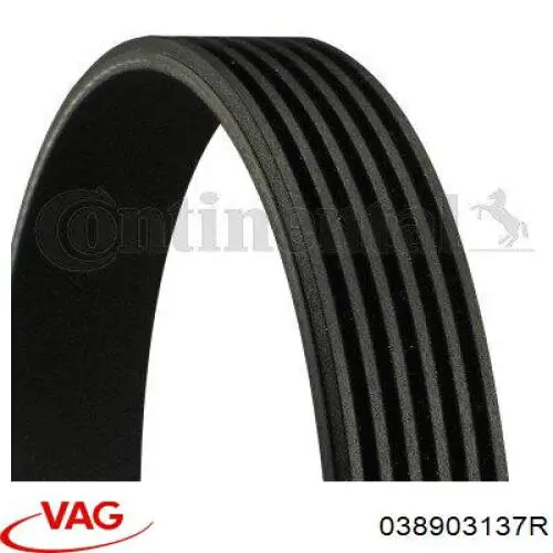 Клиновий ремінь VAG 038903137R ціна, від 11.26 USD