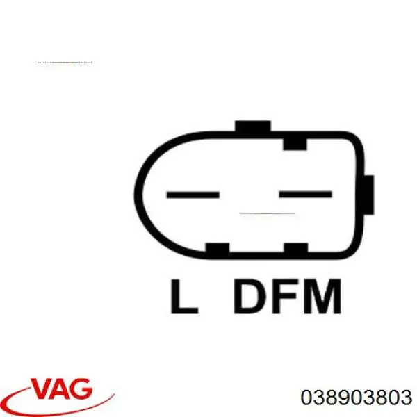 Реле генератора 038903803 VAG