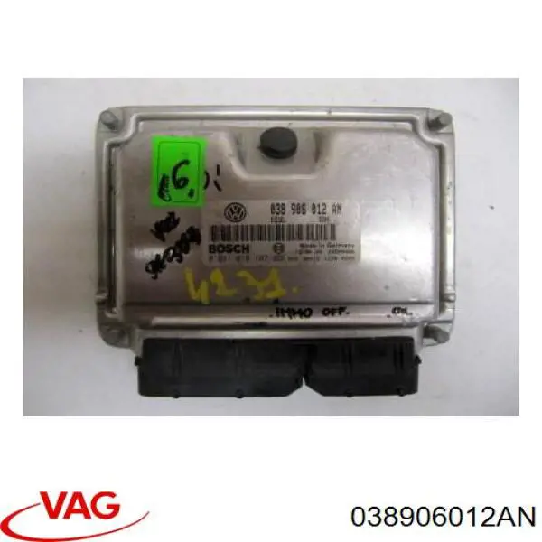 Купити 038906012AN VAG Модуль управління двигуном