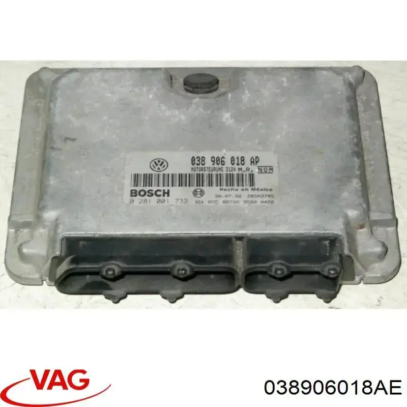038906018AE VAG модуль (блок керування (ЕБУ) двигуном)