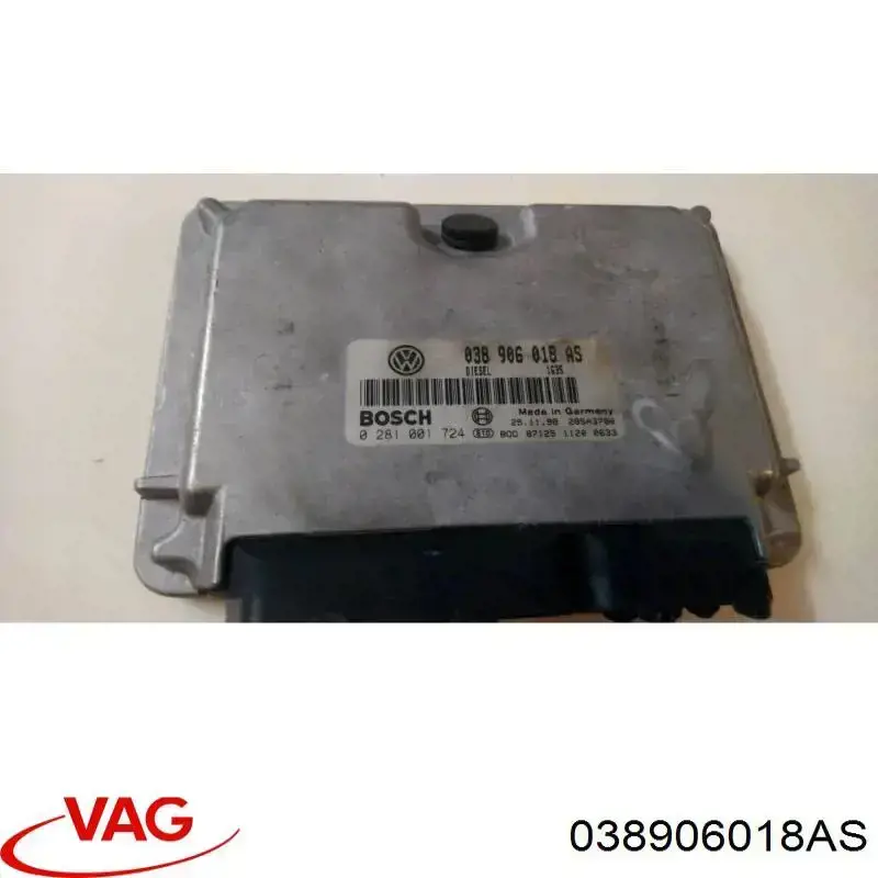 ЕБУ VAG 038906018AS ціна, від 31.67 USD