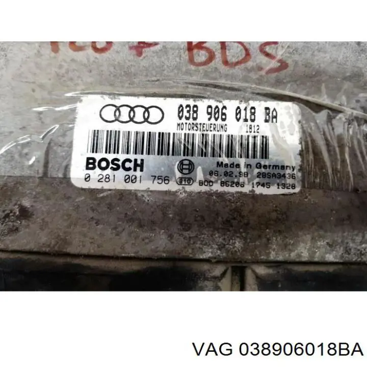 Купити 038906018BA VAG Модуль управління двигуном