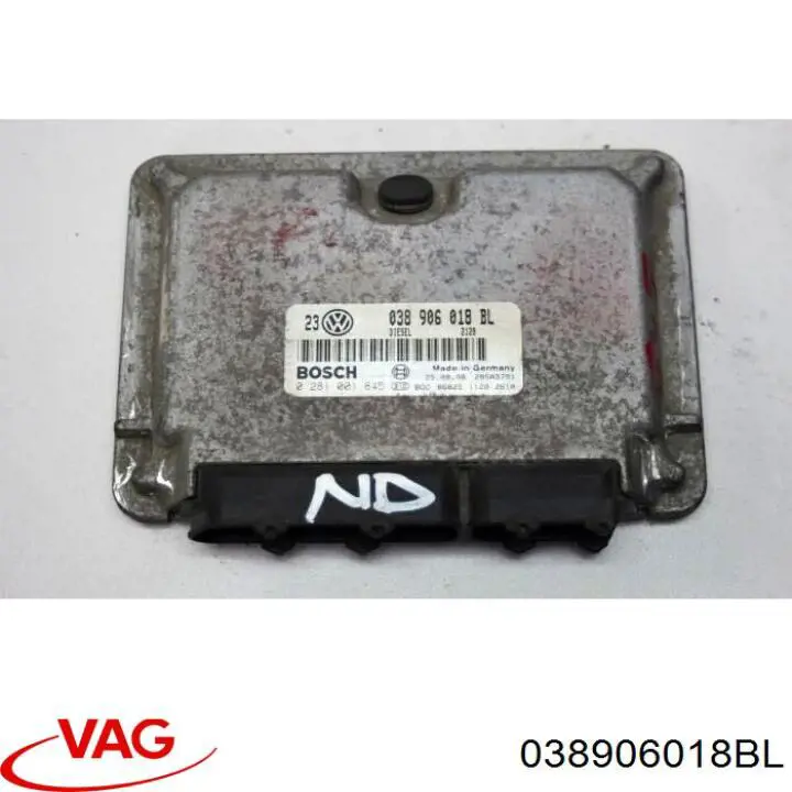 ЕБУ VAG 038906018BL ціна, від 27.32 USD
