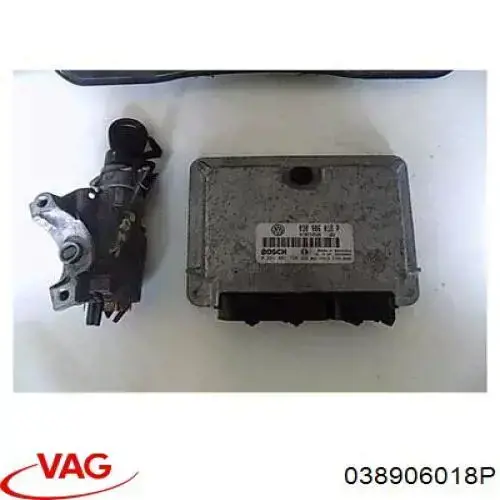 Електронний блок керування двигуном 038906018P VAG