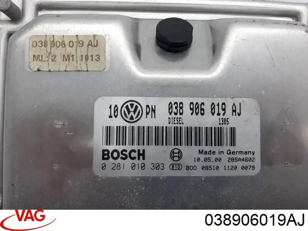 038906019AJ VAG Блок електронного управління