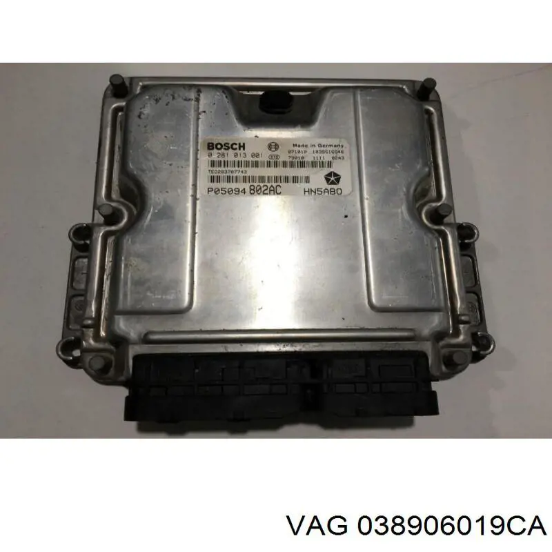 ЕБУ VAG 038906019CA ціна, від 63.33 USD
