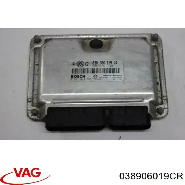 ЕБУ VAG 038906019CR ціна, від 38.58 USD