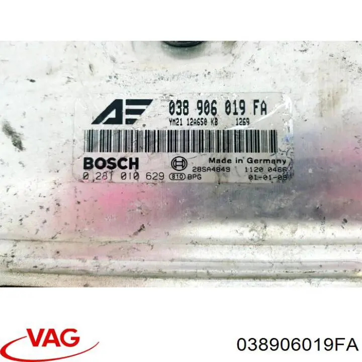 Блок двигуна Ford 0281010629