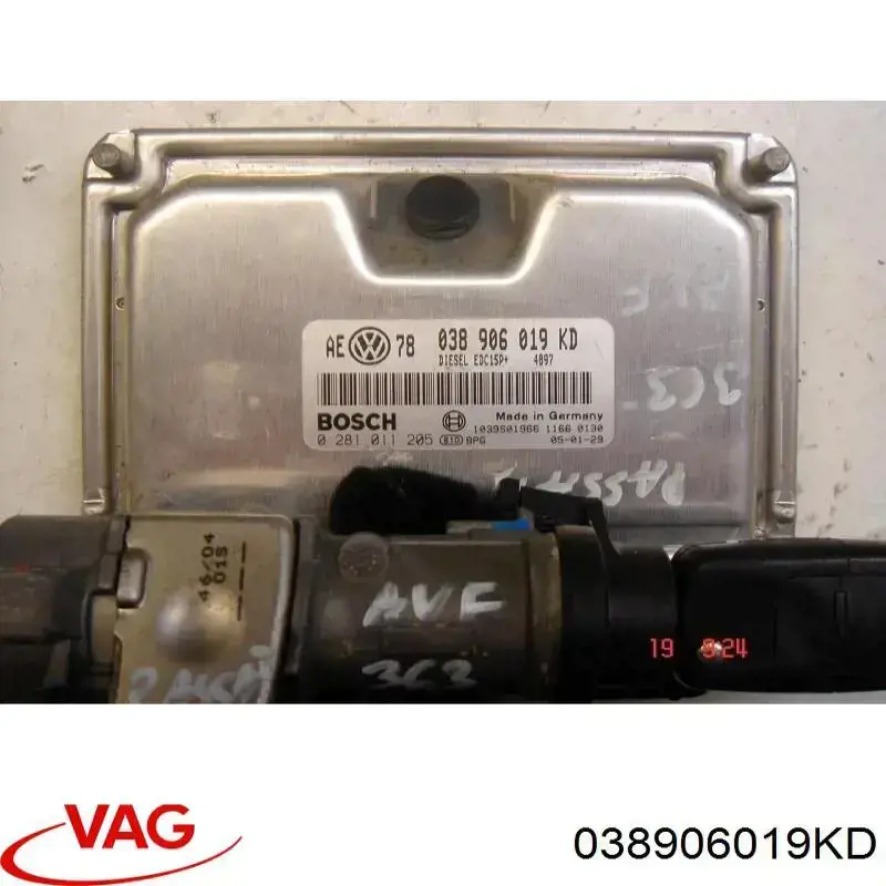 Купити 038906019KD VAG Модуль управління двигуном