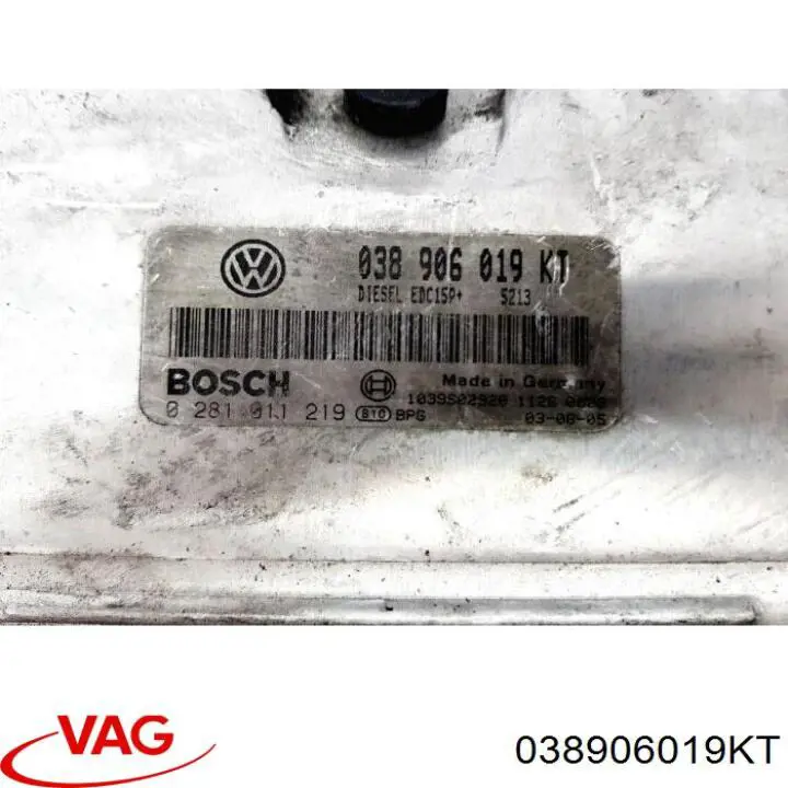 ЕБУ VAG 0281011219 ціна, від 22.50 USD