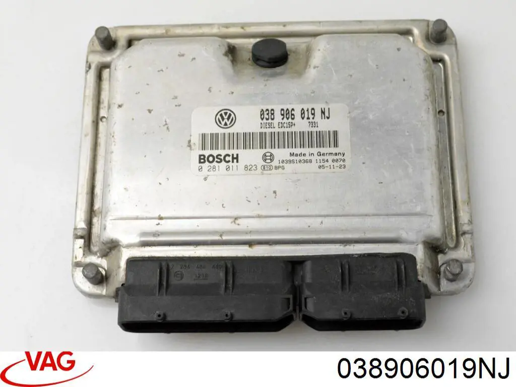 ЕБУ VAG 038906019NJ ціна, від 126.69 USD