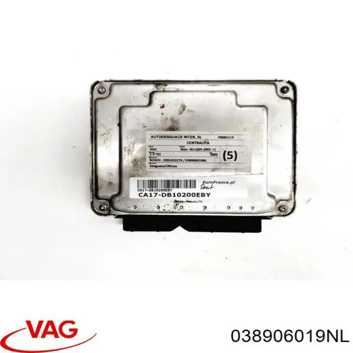 Купити 038906019NL VAG Модуль управління двигуном