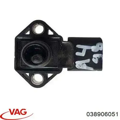 038906051 VAG Датчик тиску наддуву турбіни